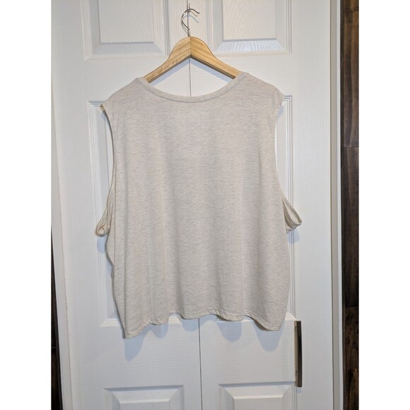 Disney Mickey Mouse Plus Size Tank Top - Gray Heather with Pink Shorts, Size 3X - Picture 2 of 8